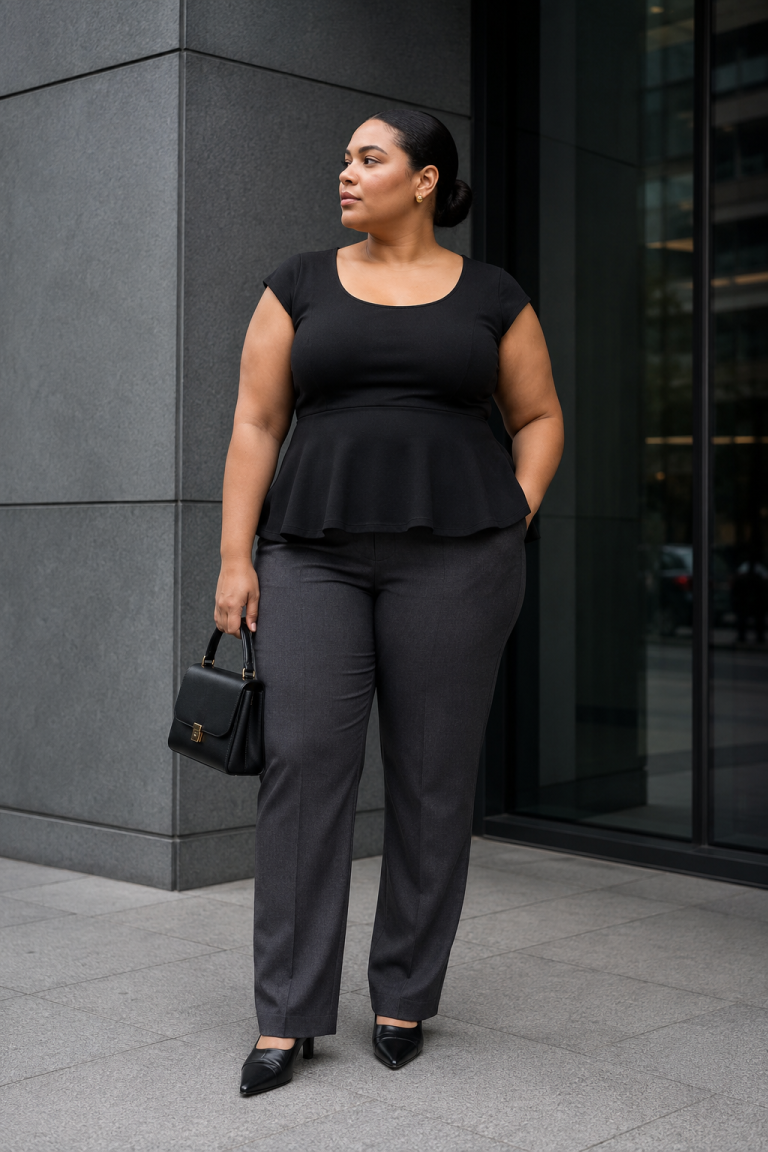 25 Plus Size Big Belly Outfits That Feel Genuinely Good