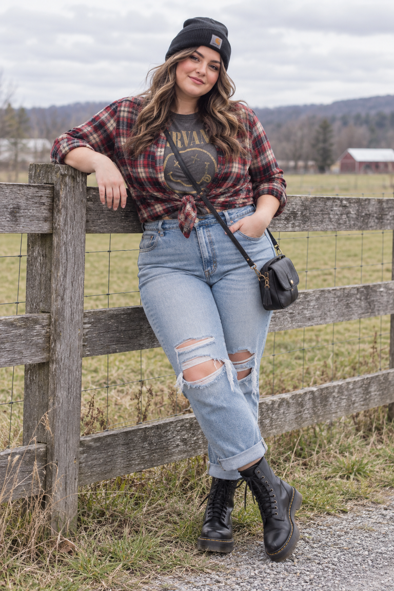 24 '90s Outfits for Curvy Women, From Grunge to Minimalist