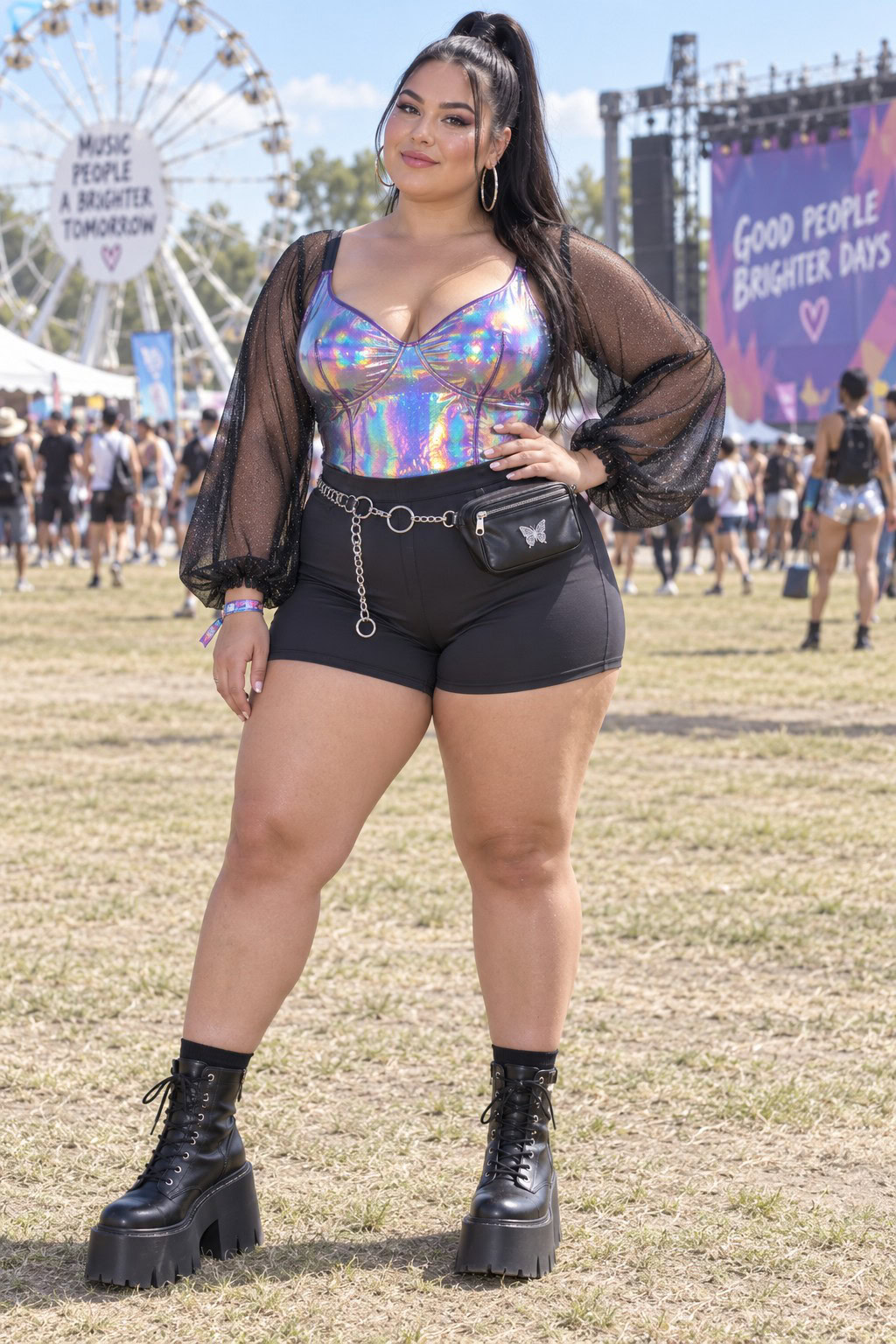 22 Plus Size Rave Outfits That Sparkle and Actually Stay Put